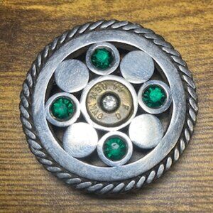 Handcrafted Forty Four Remington‎ Magnum Shell Belt Buckle Stainless Steel